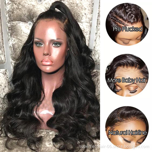 straight lace front human hair wigs human hair hd full lace wigs 100% virgin human hair